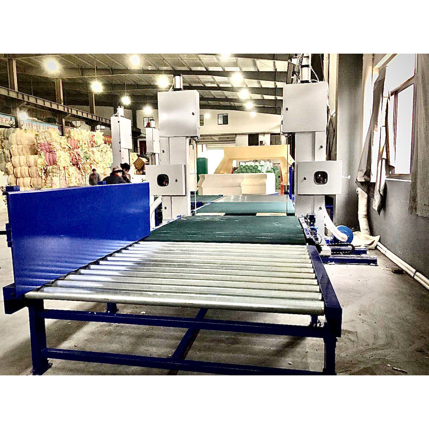 Upgrade Your Production Line with TDPE-2150 PU Foam Cutting Machine for Recycled Sponge trimming