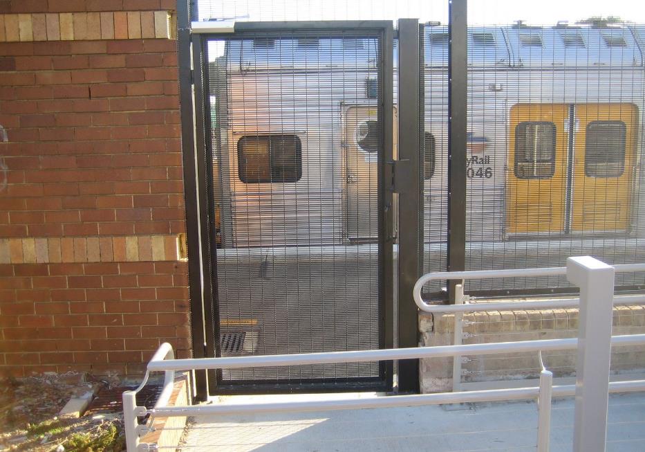 Clearvu Security Fence ,High Security 12.70mm x 76.20mm x 4.00mm wire ridity panels