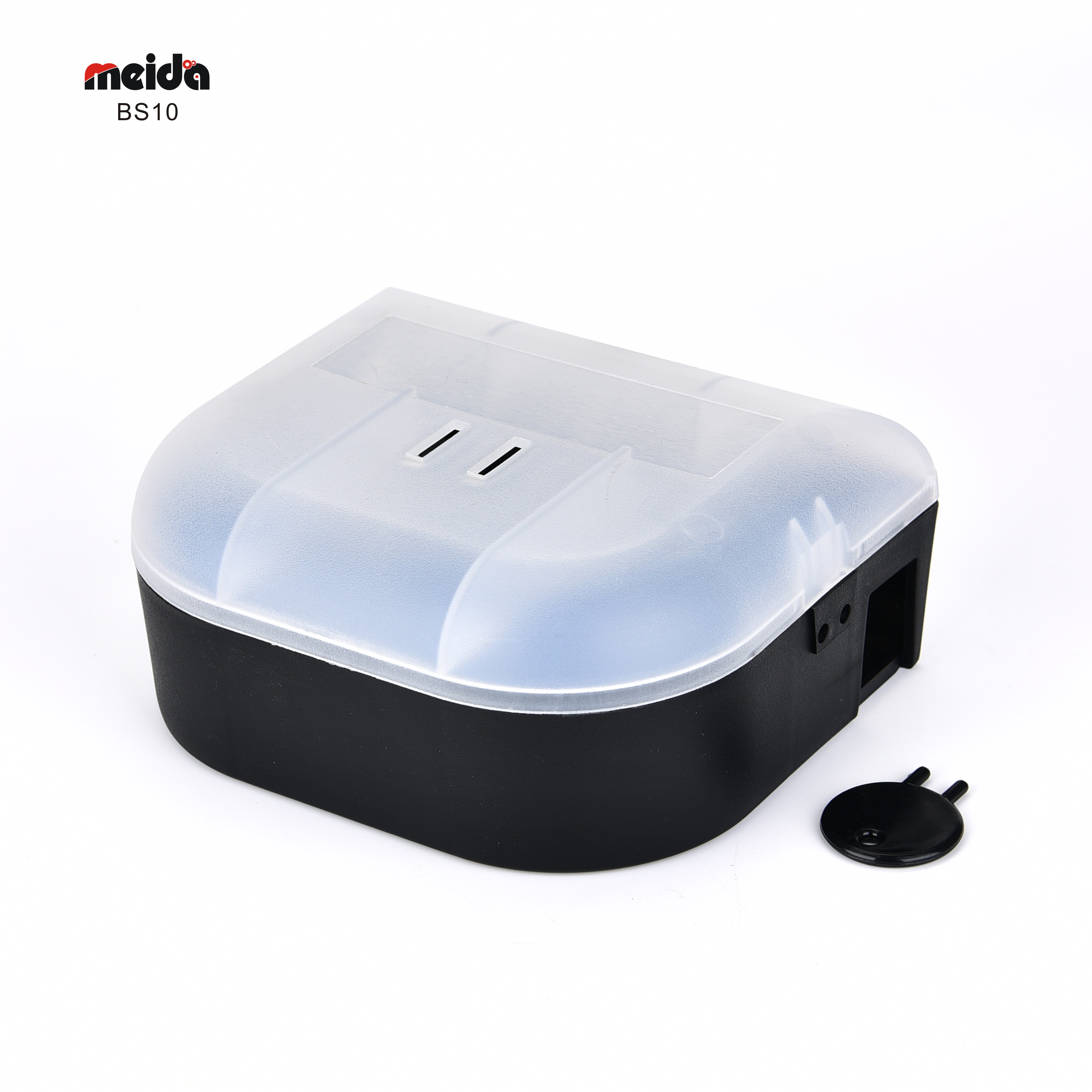 Stocked Semi-Transparent Safe Mouse Rat Bait Station Trap Box Killer Catcher