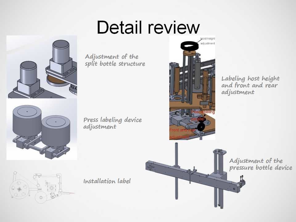 Durable Automatic Bottle Labeler , Double Side Sticker Labeling Machine
