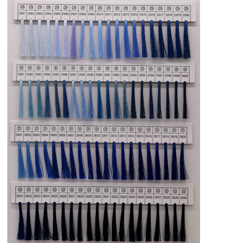 120g Net Weight 120D/2 High Strength Color Fastness Polyester Embroidery Thread for Spot