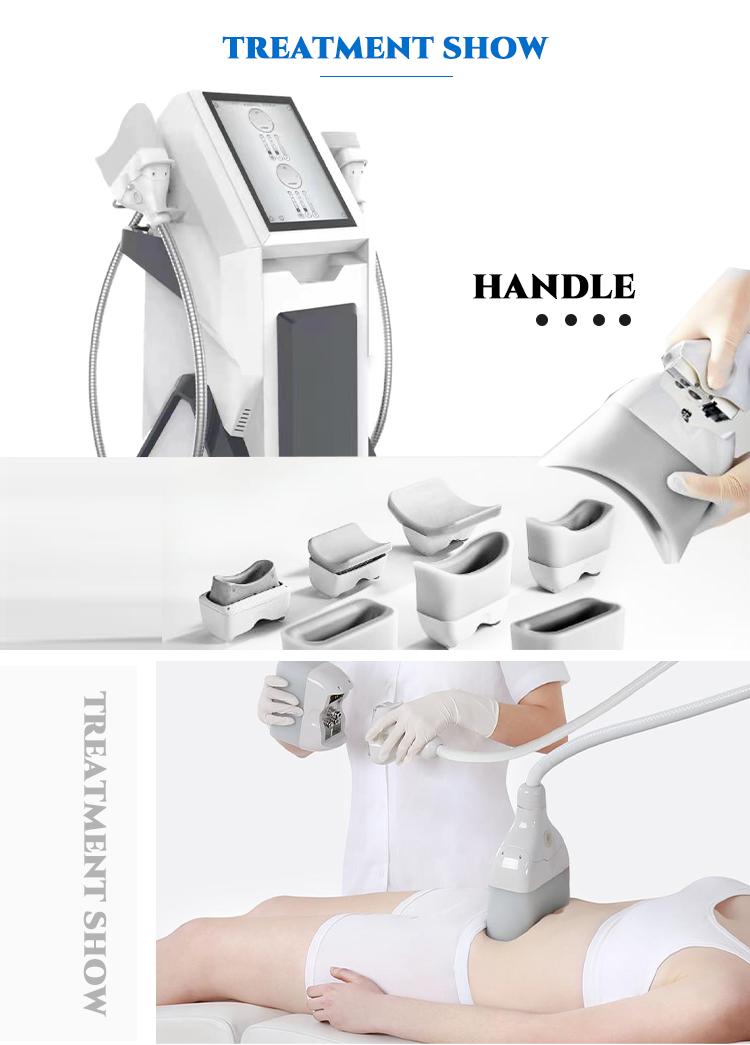 Weight Loss Cryolipolysis Slimming Machine 6 Handles Fat Cooling Therapy