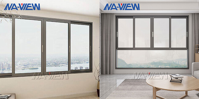 aluminum sliding window
