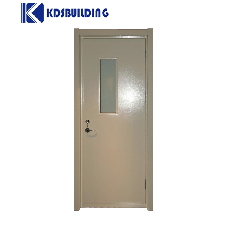 KDSBuilding custom cheap manufacturer Low Price Modern Front Exterior Steel simple Safe Home Door Industrial Security Doors