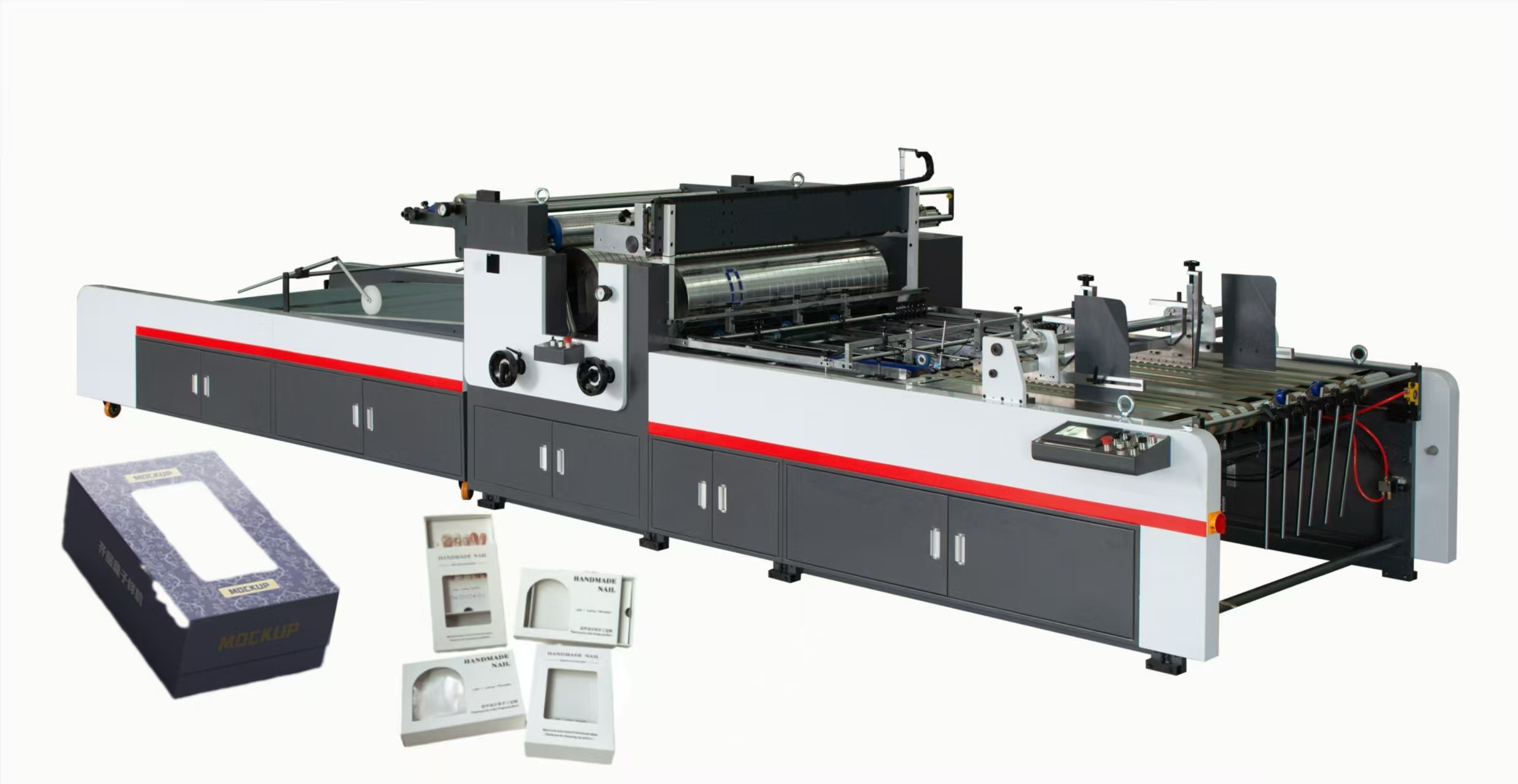 SINO JIGUO TC-1500A Automatic Windows Patching Machine Film Sheet Thickness 0.03-0.3mm Automatic Window Patching Machine With 1480*1050mm Max. Paper
