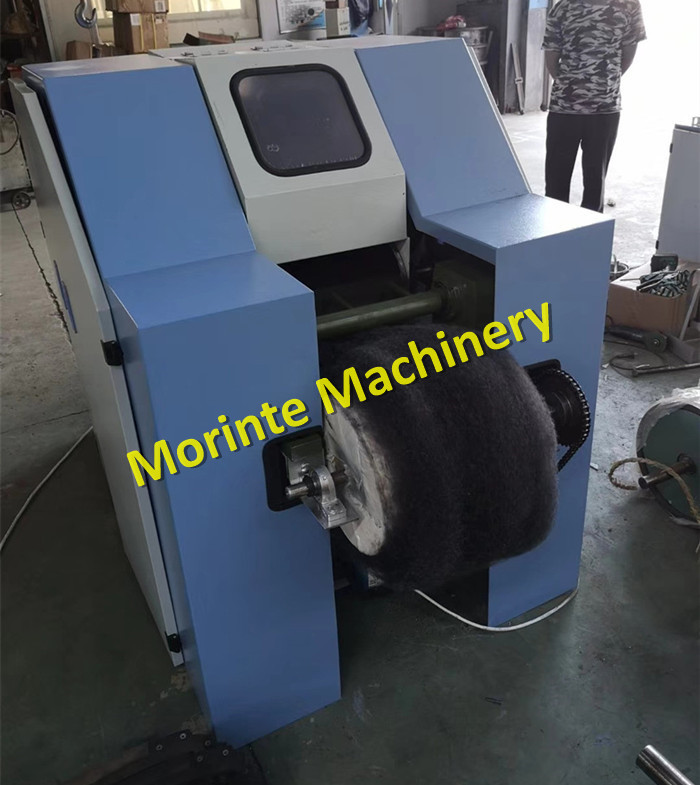 Small carding machine for wool and cotton sample sliver making machine