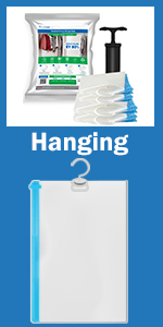 4 hanging vacuum bag set
