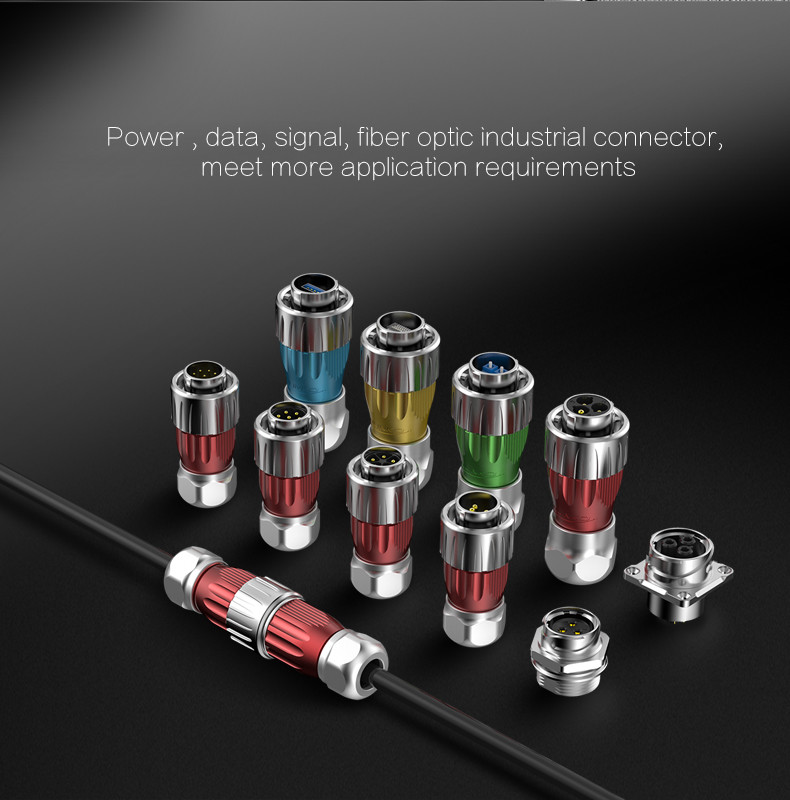 Certificated IP65/IP67 2Pin Metal Bayonet Underwater Circular Connector