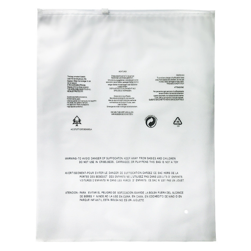 OEM ODM Customized Thickness Clear Plastic Zip Bags For Travel