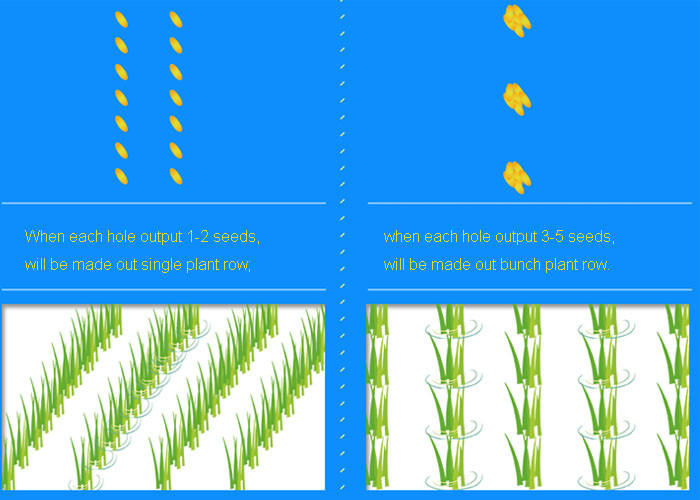 2 Acres/H Paddy Planter Machine 86*56*24cm Direct Rice Seeding Machine