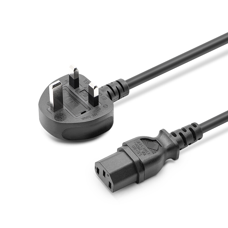 1m - 15m Computer Desktop Accessories 10A 250V AC Extension Power Cord