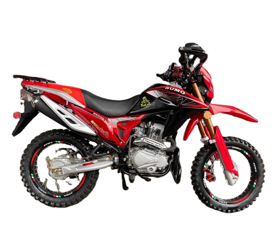 Stylish 4 Stroke Electric Racing Motorcycle 150cc Racing Dirt Bike 200 - 350W