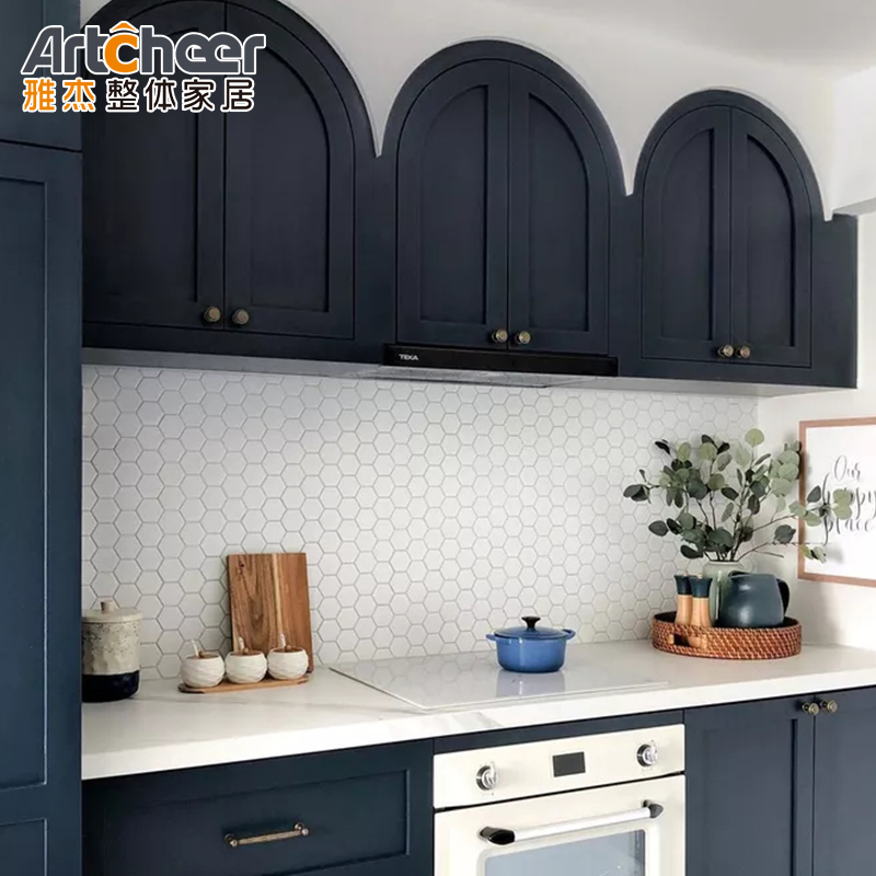 Artcheer Modular/RTA Modern Kitchen Islands With Solid Timber Body And Artificial Granite Top