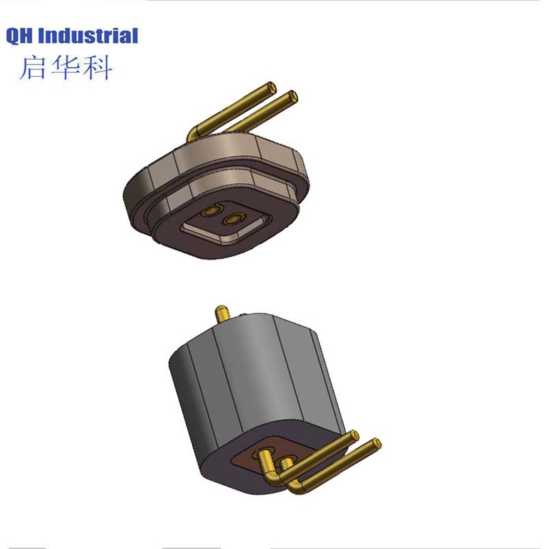 2Pin Low Price Mobile Phone Sma Contact Pin Pogo High Precision Pcba Sma Contact Pin Magnetic Pogo Pin 