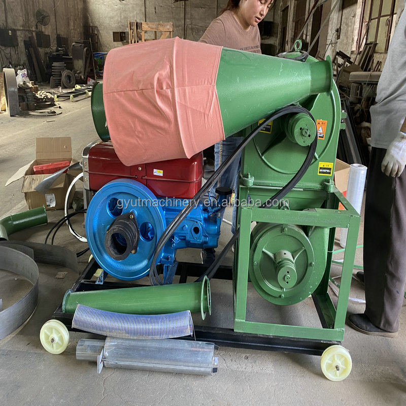 Self-suction Diesel Engine Corn Grain Milling Machine for Corn Soybean Feed Grinding