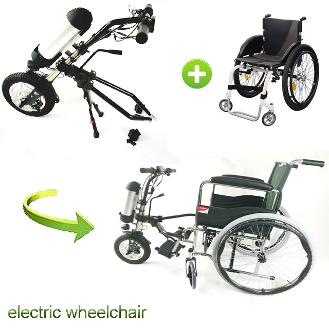 Easy handing 350w adjustable height electric wheelchair