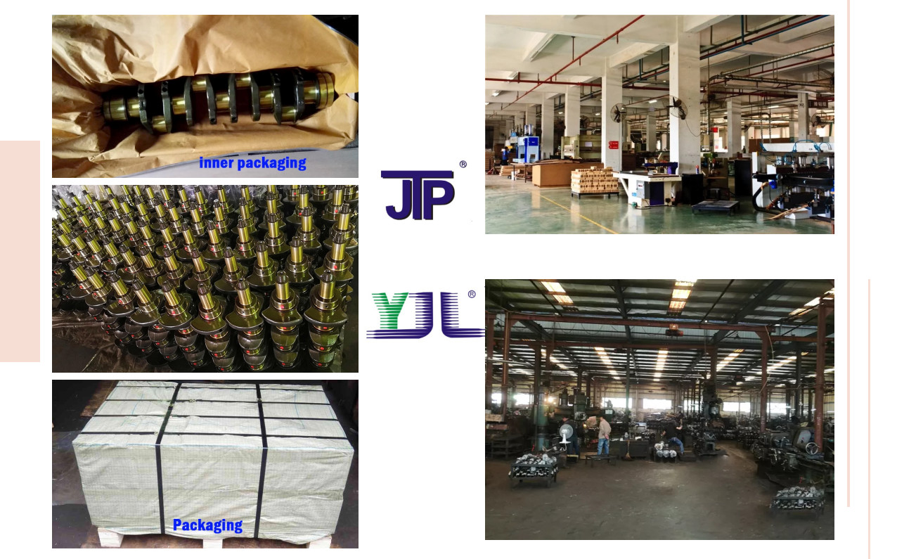 Digger Excavator Crankshaft For Japan Engine 6D40 For MItsubishi Engine Crankshaft