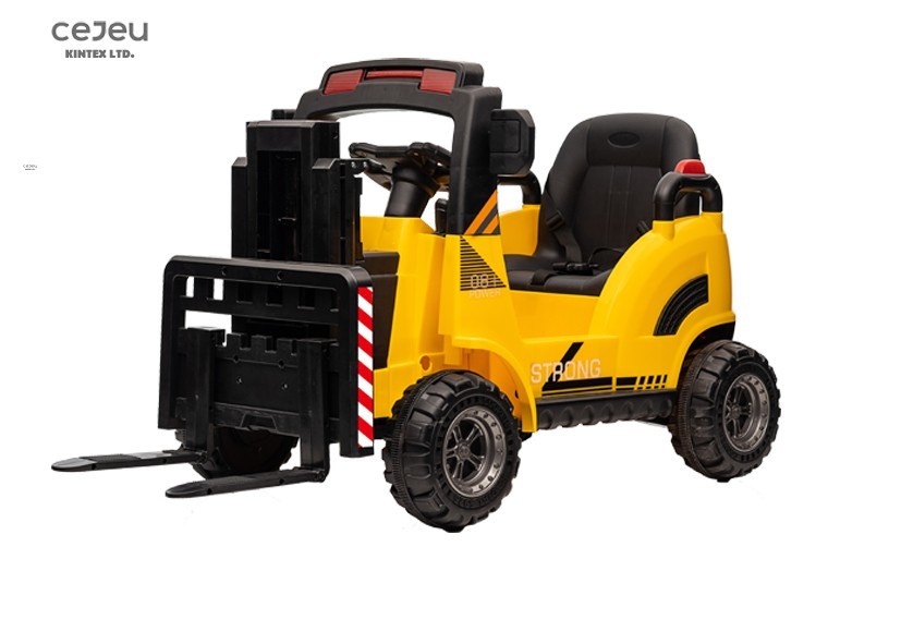 Children's engineering car toy car. Forklift Trailer toy car Light/Music