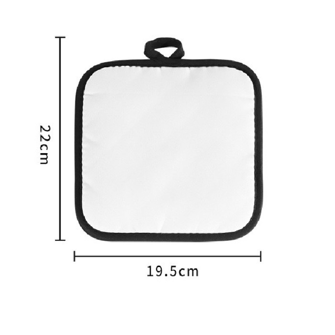 Customized Sublimation Placemats Blanks Linen And Polyester Heat Resistant Placemats