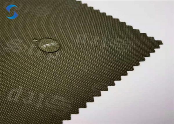 Quality Waterproof 600D PU1000 Polyester Oxford Fabric Emboss Printing for sale