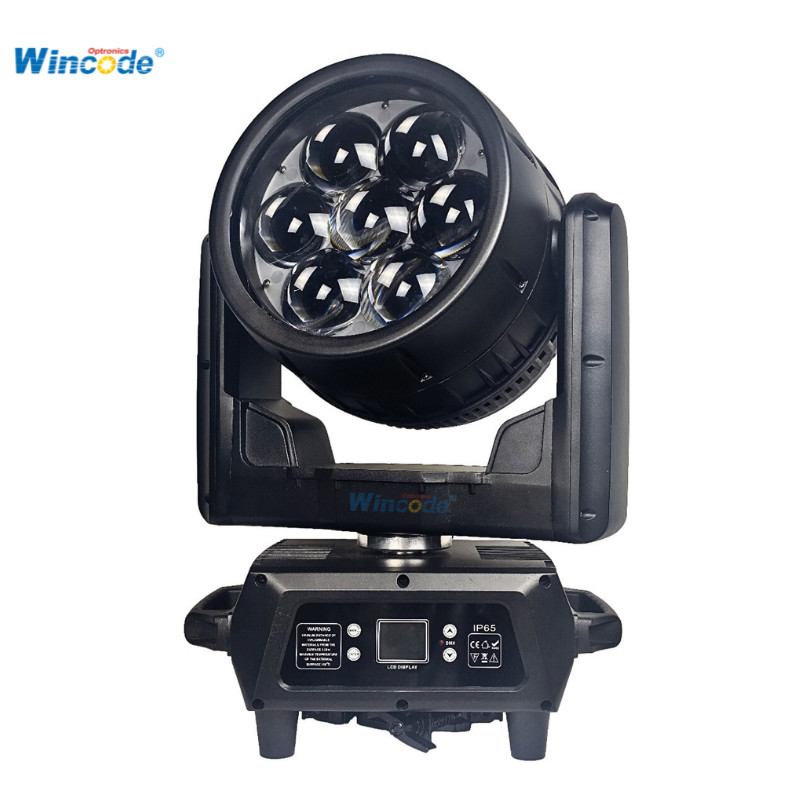 Waterproof Aura LED Wash Pixel Moving Head 7pcs 60W LED Built-in Phantom Light Strip