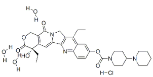 Factory Supply CAS:136572-09-3 Irinotecan Hydrochloride Trihydrate