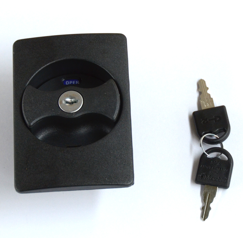 ABS Steel Cabinet Door G056 Flush Handle Cam Lock