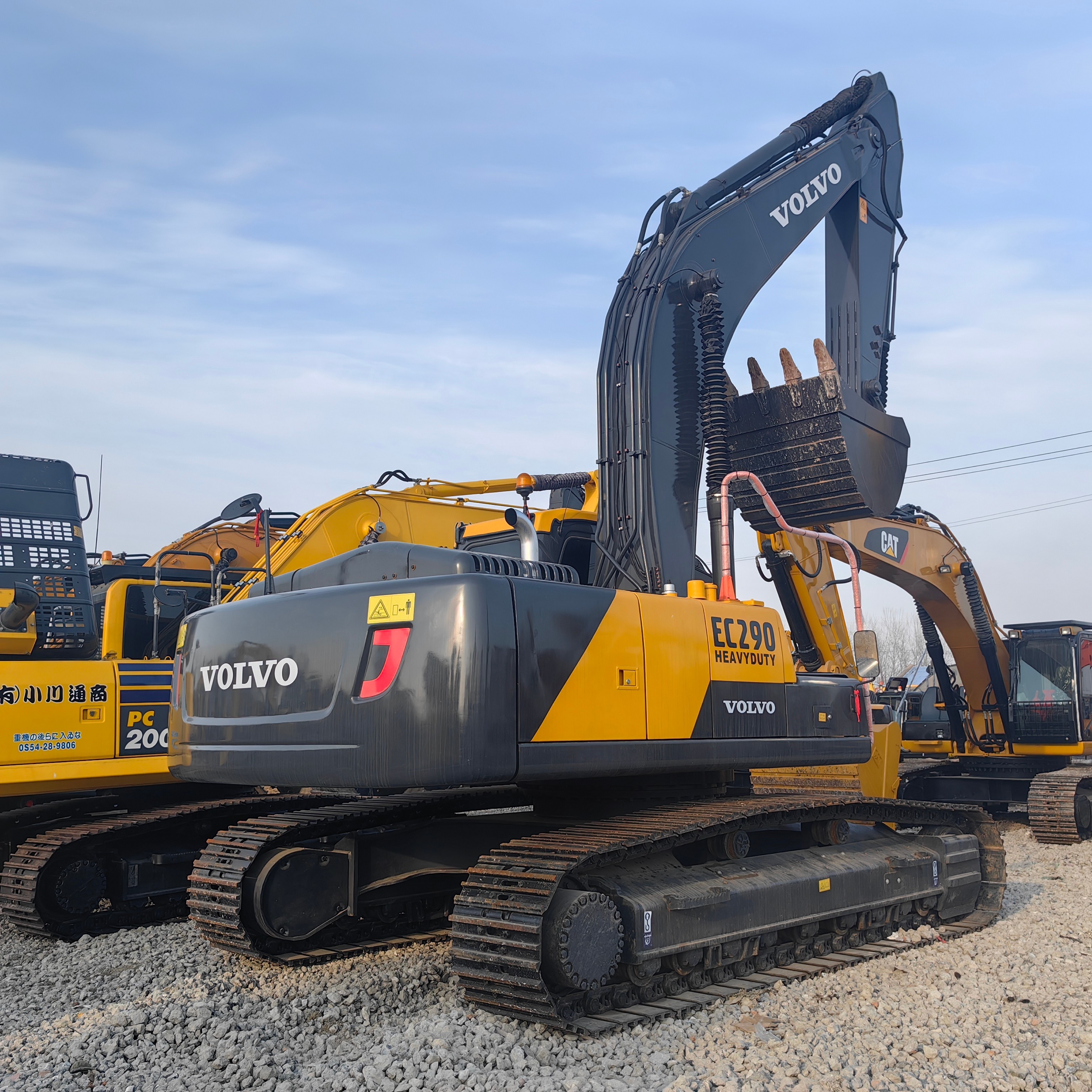 Imported Used Volvo Excavators Ec290 29ton Tracked Digger Heavy Equipment Machinery