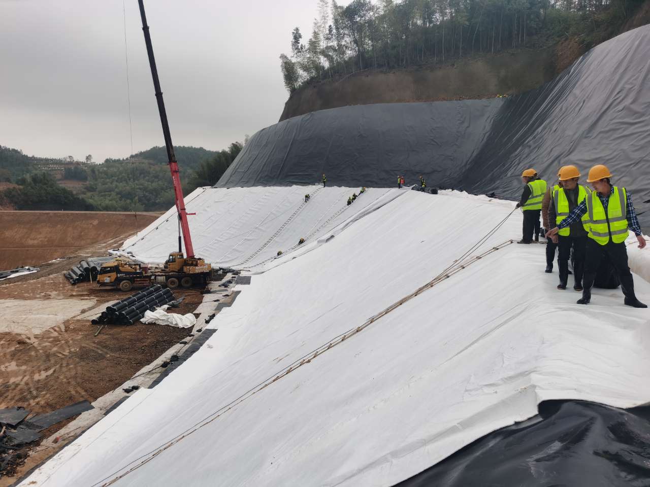 100g-1000g Non-Woven Geotextile The Essential Component for Landscaping Projects
