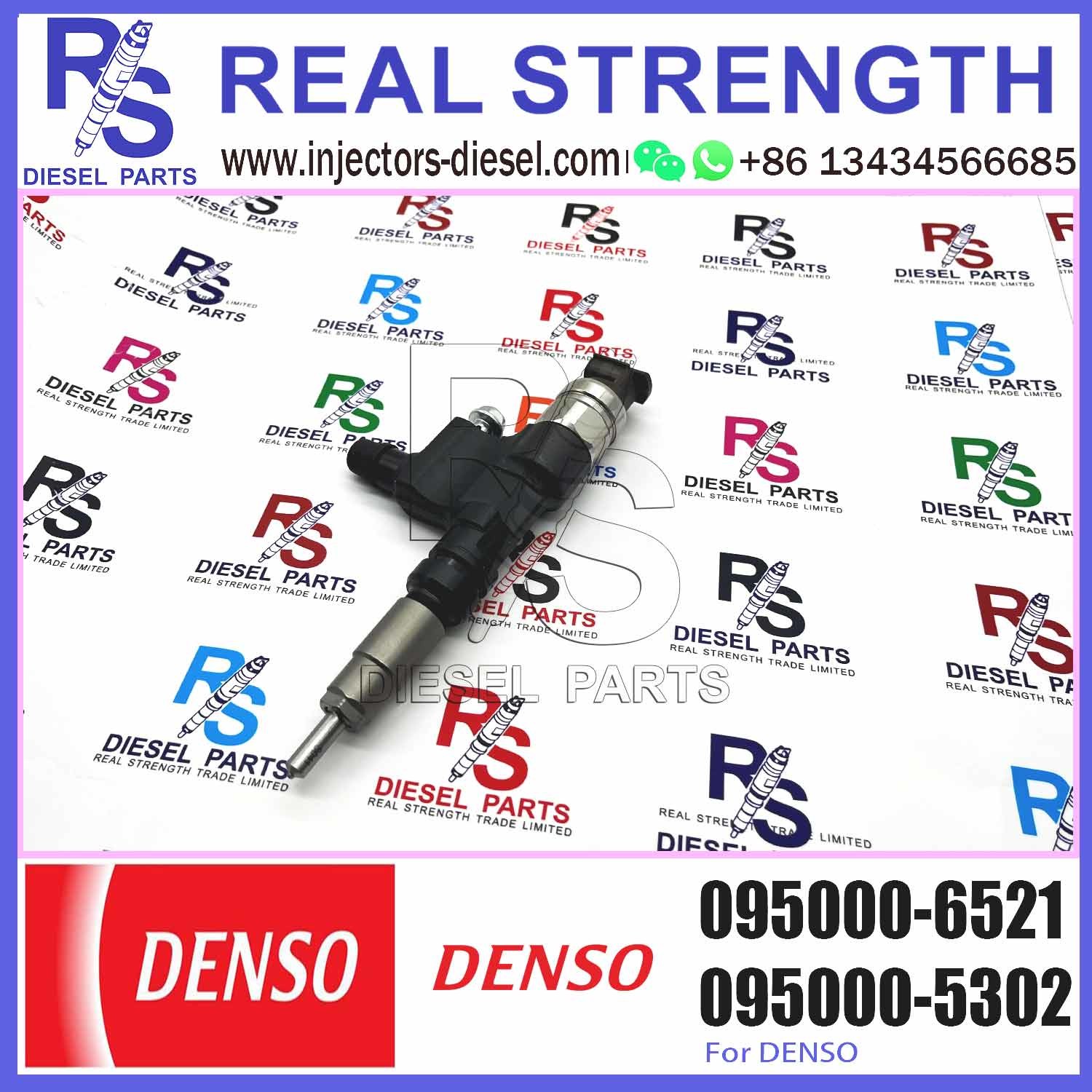 Common Rail Injector Nozzle Diesel Fuel injector 23670-79026 095000-6520 23670-E0090 095000-6521 for Toyota DYNA HINO TR