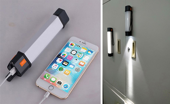 5W 280Lm IP65 Portable Emergency Light Strong Magnets 195g Weight
