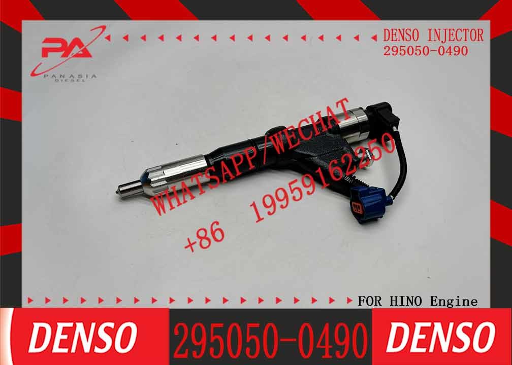 Common Rail Fuel Injector 295050-0490 23670-E0220 For Hino Heavy Truck E13C diesel Engine