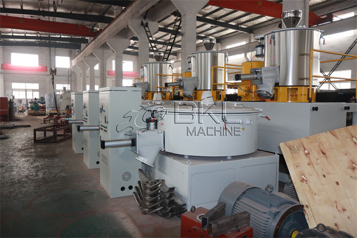500L Plastic Raw Material Mixing Machine High Speed For Pvc Compounding