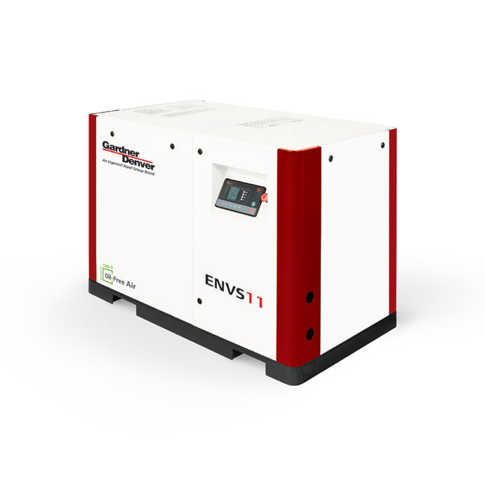 50Hz ENVS7 ENVS11 Oil-free Scroll Air Compressor Gardner Denver Industrial Solution
