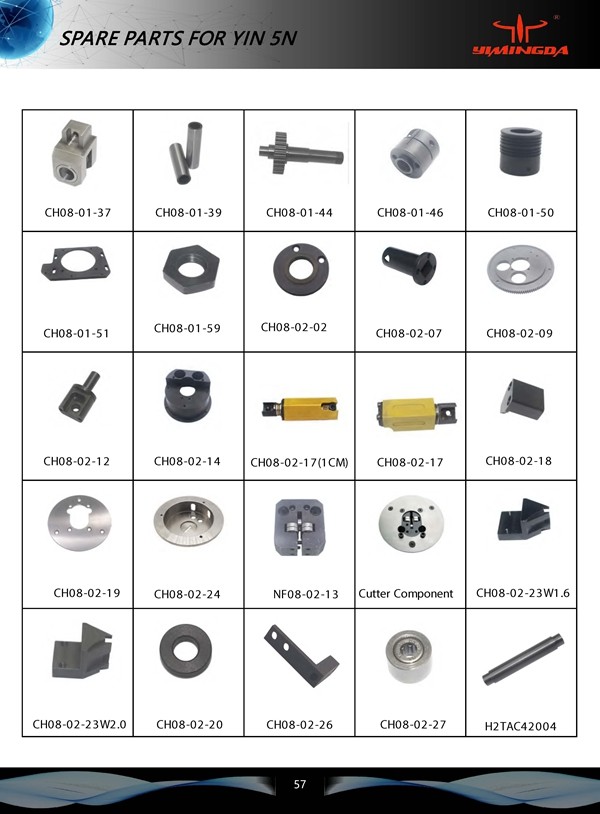 Cam Follower CF5UU PN JT.176 Auto Cutter Parts For Yin Cutter