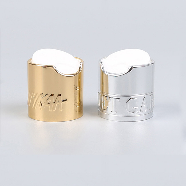 Aluminium 24/410 20-410 Disc Top Caps Lid Logo Embossment