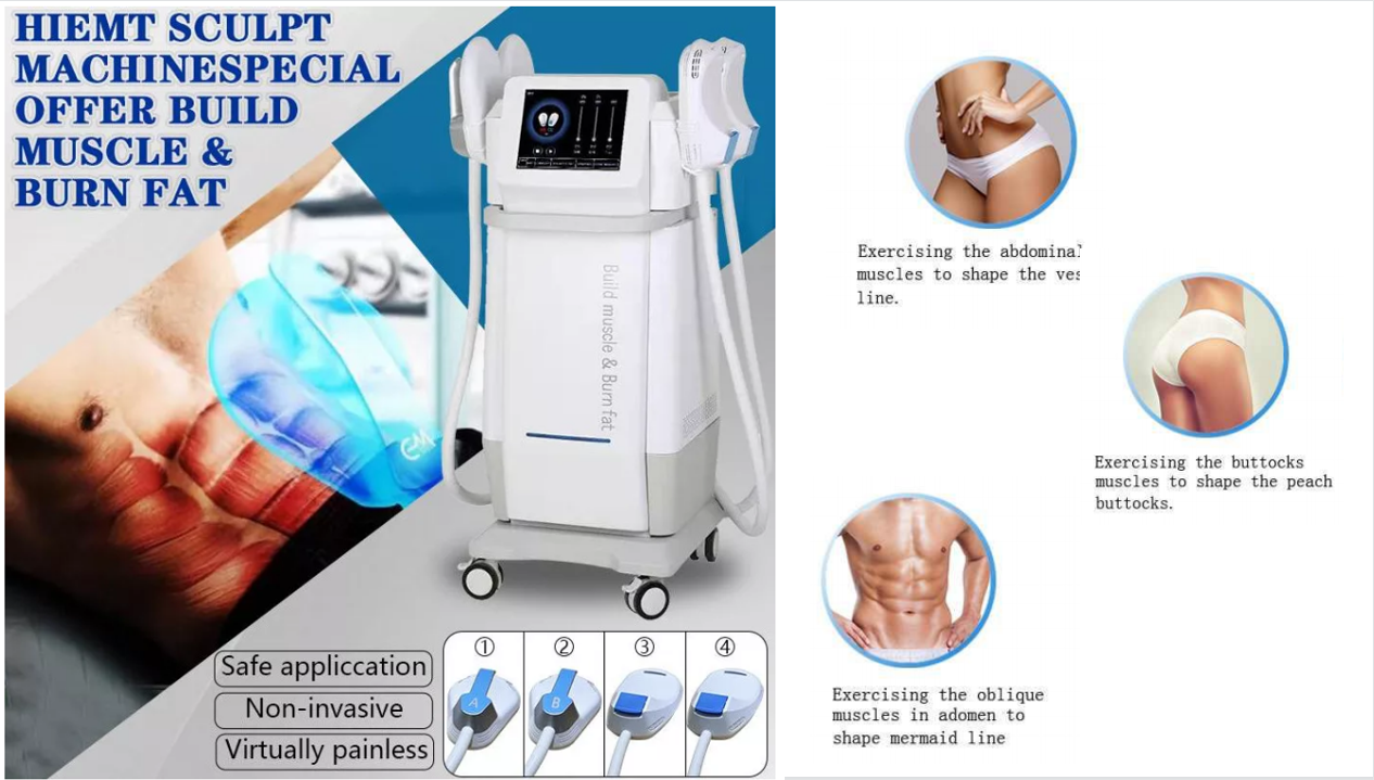 300W - 5000W Body Sculpt Machine ， Body Sculpting Equipment 3 - 200HZ