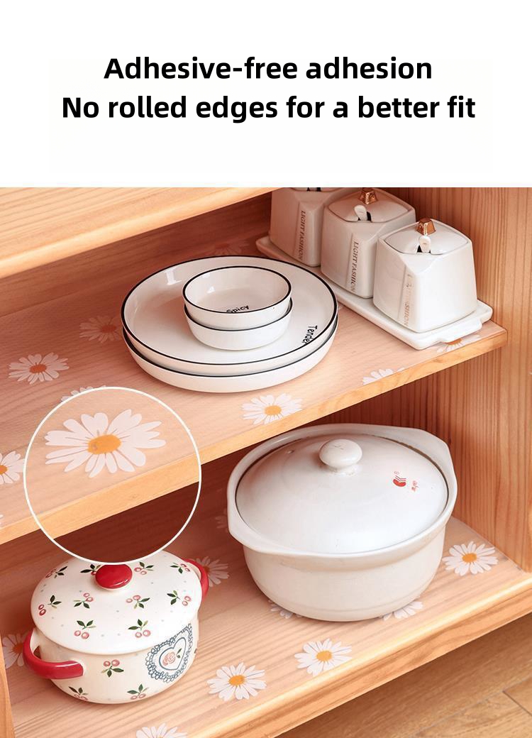 9 Color Refrigerator Liners Washable Covers Pads for Organization of Cupboard Drawers