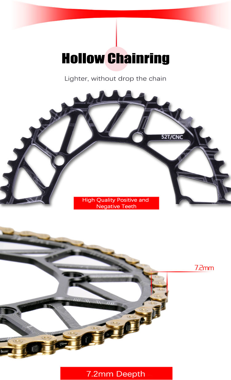 Road Bicycles Super Hollowtech Taiwan BCD130 170mm 54T Cranksets for and Performance