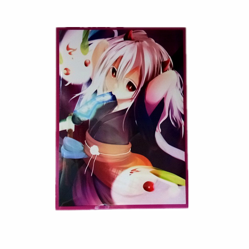 Soft Double Laser Waterproof Toploader For 100PCS Custom Art Printed Sport Card Sleeves