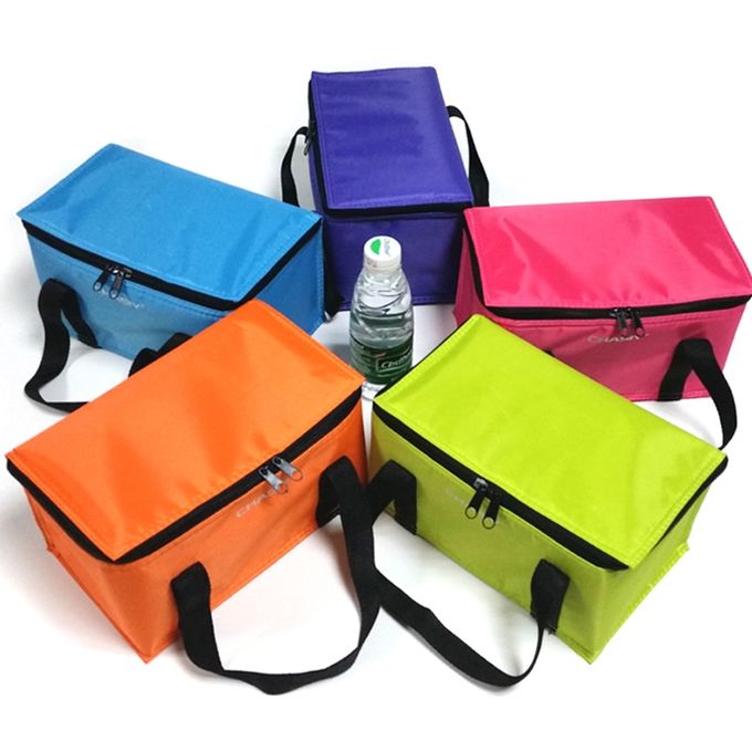 Custom Logo Zipper Food Shoulder Ice Insulated Lunch Waterproof Polyester Cooler Bag View larg 1