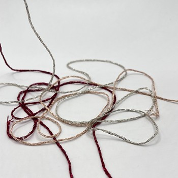 1/7.5NM 70% Polyester 30% Purl Yarn Filigree Cylinder Fashion Decoration