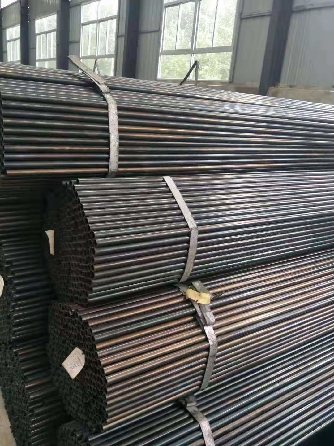 Low Carbon Welding Black Steel Pipe , Square Rectangular Hollow Section Steel Tube