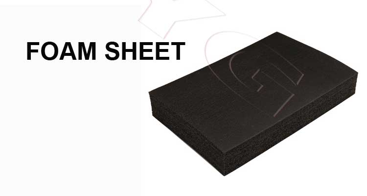Chemical Closed Cell Foam Insulation Sheets High Vibration Damping 0.5-100mm Thickness