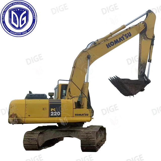 22 Ton Used Komatsu Excavator PC220-7 Original From Japan,In Good Condition On Sale