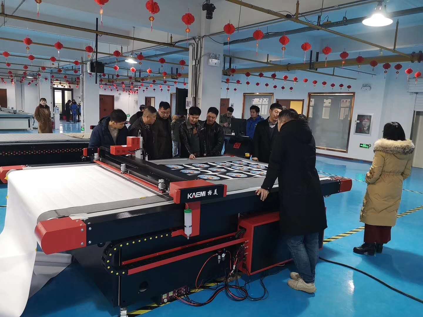 125-200cm Dual Head HP45 Paper Pattern CAD Inkjet Cutter Plotter For Kraft Paper Rolls