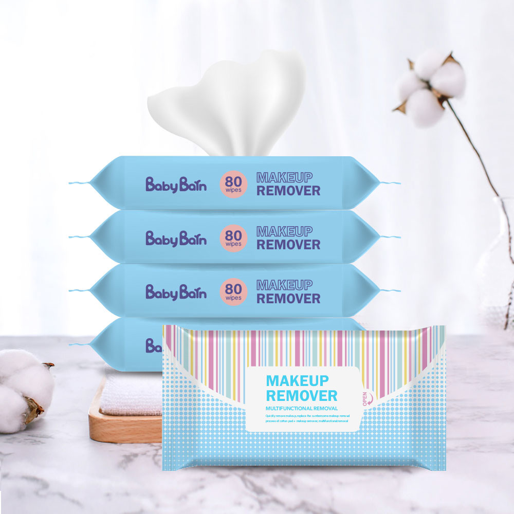 99.9% Pure Water Mild Cleansing Face Cleansing Wipes Without Cover