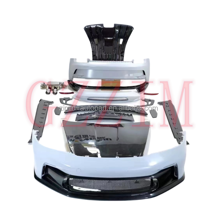 Car Body Kit Upgrade To GT3RS PORSCHE 992 Front Rear Bumper Grille Body Kits Full Set