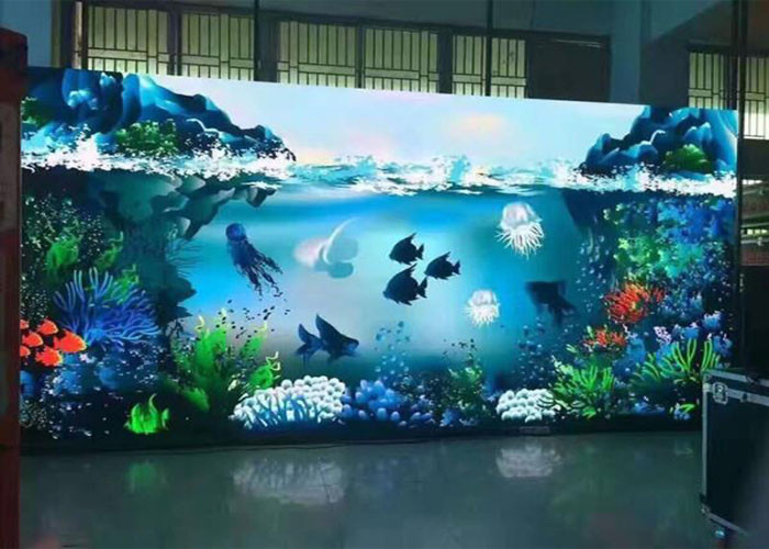 20 Watt Led Video Display Board P1.6mm Wide Viewing Angle Aluminum Die Casting