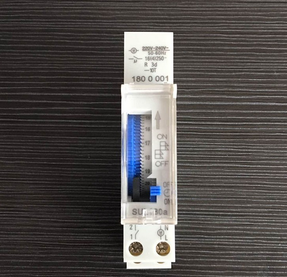 SUL180a 90 Minutes DIN Rail Timer 24 Hours Daily Mechanical Time Switch